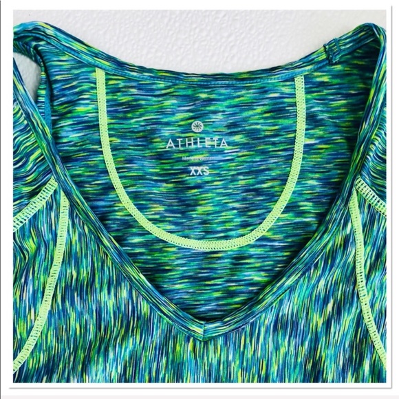 Athleta burnout running tank reflective stripe - Picture 4 of 8